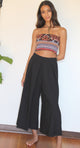 Black Fan Pant