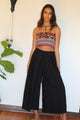 Black Fan Pant