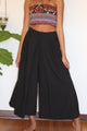 Black Fan Pant