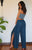 Front Tie Bali Pant in Teal