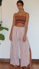 Aroma Brick Bandeau Top