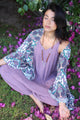  Plum Stone Wash Jumpsuit by Daughters of Culture