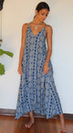 Blue Mantra Sun Dress