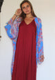 Blue Mayan Kimono