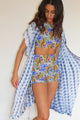 Floral Oasis High Waist Short