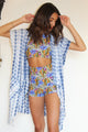 Floral Oasis High Waist Short