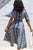  Blue Mantra Prayer Gown by Daughters of Culture
