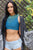  Turq Infinity Bra by Daughters of Culture