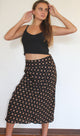 Black Medallion Shiraz Skirt
