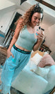 V Neck Crop Top