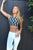  Rising Swan Foil Infinity Bra by Daughters of Culture