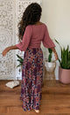 Plum Dahlia Tulum Dress