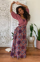 Plum Dahlia Tulum Dress