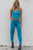 Fitted Knit Yoga Jumpsuit with Pockets