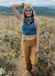 High Neck Mesh Top