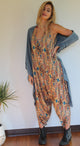 Stone Wash Kimono {Navy}
