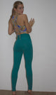 Vibrant Jade High Waist Rise Legging