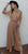 Tan Long Sleeve Wide Leg Hooded Jumpsuit