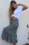 Stained Glass Geometry Skirt