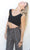 Black Knit Crop Top