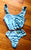 Crew Neck "Tiger"Tie Dye Bodysuit