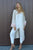 White Long Sleeve Yoga Harem Jumpsuit