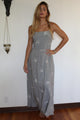 Yin Yang Stripe Tulum Dress