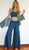 Azure Bandeau Top