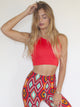 Moon Red Infinity Bra