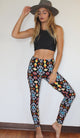Neon Geometric Gypset Legging