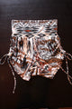 Tiger Eye Knit High Waist Short