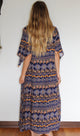 Navy Marmalade Prayer Gown