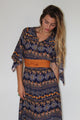 Navy Marmalade Prayer Gown