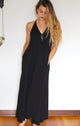 Black Solid Sun Dress (BEST SELLER!)