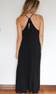 Black Solid Sun Dress (BEST SELLER!)