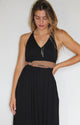 Black Solid Sun Dress (BEST SELLER!)