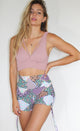 Crossover Deep V Neck Bralette