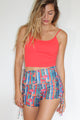 Flower Sutra High Waist Short