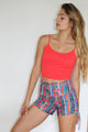 Flower Sutra High Waist Short
