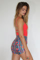 Flower Sutra High Waist Short