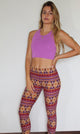 Purple Pyramid Gypset Legging