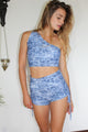 Denim High Waist Short