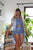 Denim High Waist Short