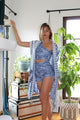 Denim High Waist Short