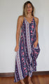Moroccan Navy Sun Dress
