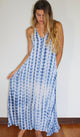 Denim Rinse Tie Dye Sun Dress