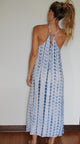 Denim Rinse Tie Dye Sun Dress