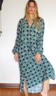 Moroccan Mint Folklore Dress