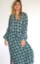 Moroccan Mint Folklore Dress