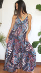 Whirling Onyx Sun Dress